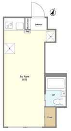 est Largo SHIBUYA (エストラルゴ渋谷) 203 間取り図