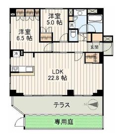 ザ・パークハウス新宿柏木 1階 間取り図