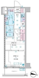 GENOVIA押上Ⅱ (ジェノヴィア押上Ⅱ) 3階 間取り図