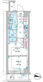 GENOVIA押上Ⅱ (ジェノヴィア押上Ⅱ) 7階 間取り図