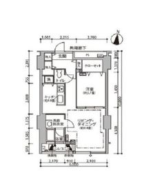 東雲キャナルコートCODAN 11-1011 間取り図