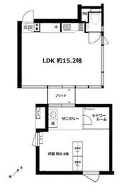 イソラ中目黒 2階 間取り図