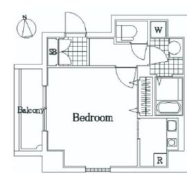 クレアシオン御茶ノ水 8階 間取り図