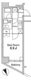 プラウドフラット蒲田Ⅱ 506 間取り図