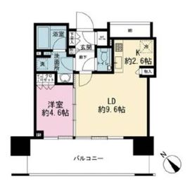 シティタワー目黒 9階 間取り図