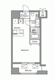 ピアネッタ汐留 904 間取り図