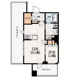 アトラス恵比寿景丘 5階 間取り図