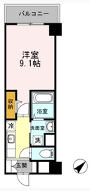 ヒルフラット大崎 204 間取り図