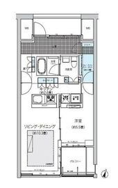 ガーデニエール砧ウエスト 649 間取り図