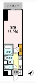 ヒルフラット大崎 106 間取り図