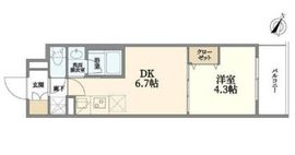 ウェルスクエア南大塚 405 間取り図