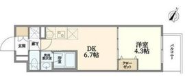 MFPRコート南大塚 406 間取り図