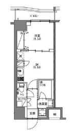 S-RESIDENCE新宿御苑 (エスレジデンス新宿御苑) 503 間取り図