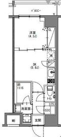 S-RESIDENCE新宿御苑 (エスレジデンス新宿御苑) 1002 間取り図