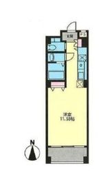リバーレ九段南 402 間取り図
