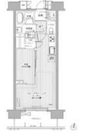 イニシア板橋桜レジデンス 609 間取り図