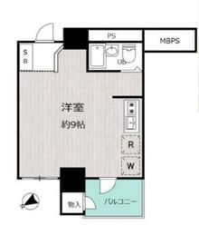 東建ニューハイツ西新宿 6階 間取り図