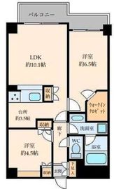 藤和シティホームズ阿佐ヶ谷駅前 3階 間取り図