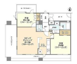 藤和久我山ホームズ 5階 間取り図