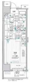 デュオステージ新高円寺 9階 間取り図