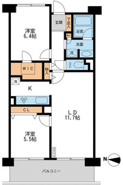 CASSIA横濱ガーデン山 303 間取り図