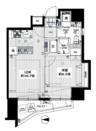 グラントレゾール西日暮里 11階 間取り図