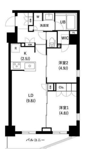 ザ・レジデンス三ノ輪2 601 間取り図