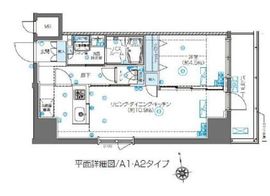 ZOOM東新宿 3階 間取り図