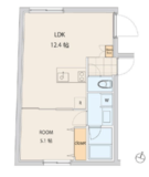 エスセナーリオ目黒花房山 303 間取り図