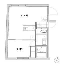 エスセナーリオ目黒花房山 303 間取り図