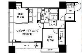 パークタワー渋谷本町 10階 間取り図