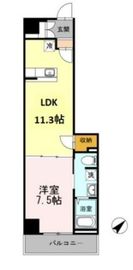ヒルフラット大崎 111 間取り図