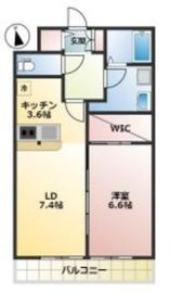 イーストポート 203 間取り図