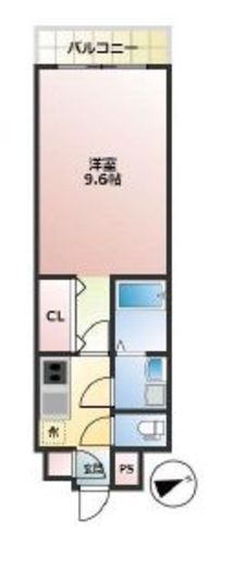 イーストポート 507 間取り図