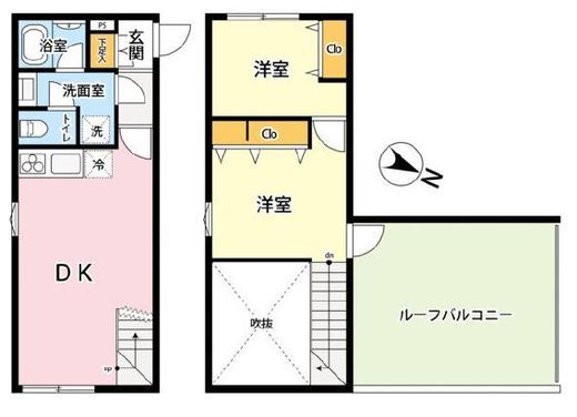 J-ARC吉祥寺 (ジェイアーク吉祥寺) 3階 間取り図