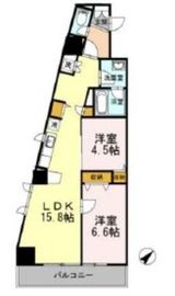 ヒルフラット大崎 214 間取り図