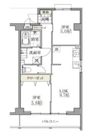 白金台マンション 7階 間取り図