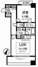 ファミールグラン銀座4丁目 13階 間取り図