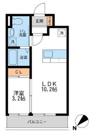 JMFレジデンス新横浜 302 間取り図