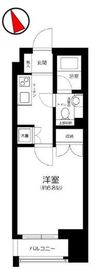 パレステュディオ麹町 12階 間取り図