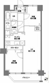 カスタリア浅草橋 902 間取り図