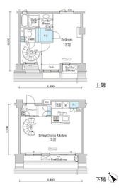 クインテット恵比寿 902 間取り図