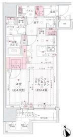 インプレストコア四谷坂町 3階 間取り図