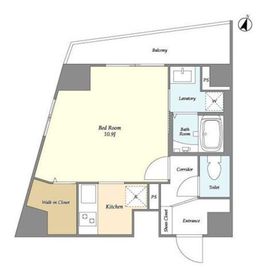 ルミエールラン 401 間取り図