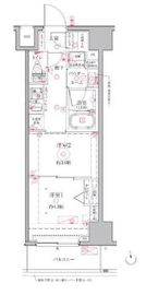 クレイシアIDZ江戸川橋 4階 間取り図