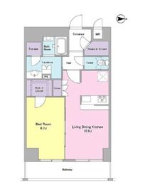 ジニア大森西 502 間取り図