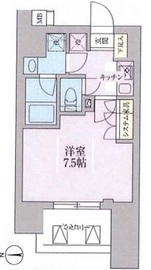 Uresidence池袋要町 (ユーレジデンス池袋要町) 301 間取り図