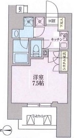 Uresidence池袋要町 (ユーレジデンス池袋要町) 501 間取り図