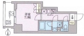 Uresidence池袋要町 (ユーレジデンス池袋要町) 703 間取り図