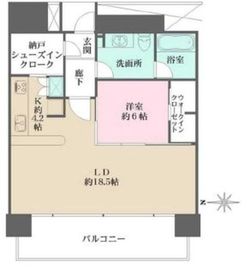 M.M.TOWERS the South (エムエムタワーズ・ザ・サウス) 29階 間取り図